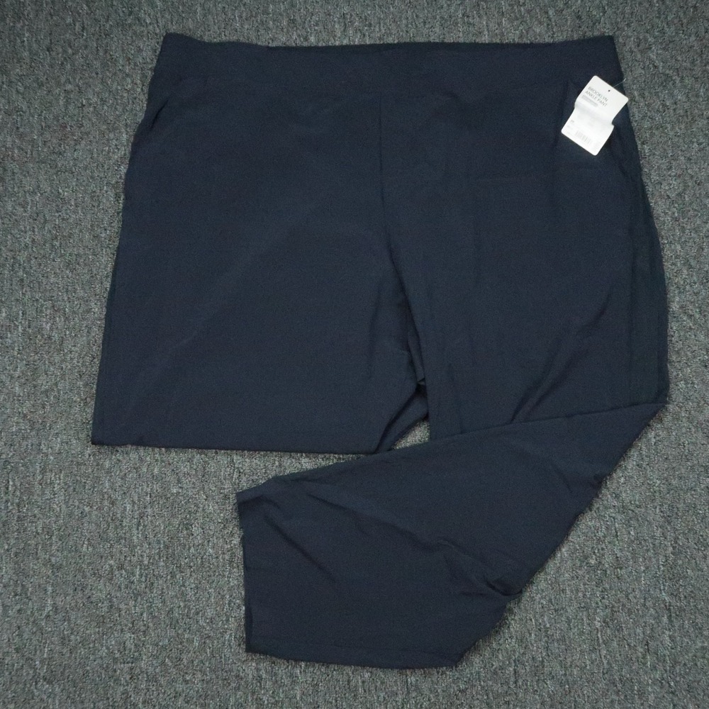 Athleta Pants Womens 26 Navy Blue‎ Brooklyn Ankle Pant Performance Athletic